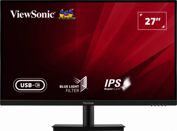 VIEWSONIC 3-SIDED BORDERLESS 4K UHD LED 27” VA2709U-4K