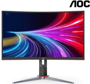 AOC 3-SIDED CURVED FRAMELESS GAMING LED 27" C27G2Z