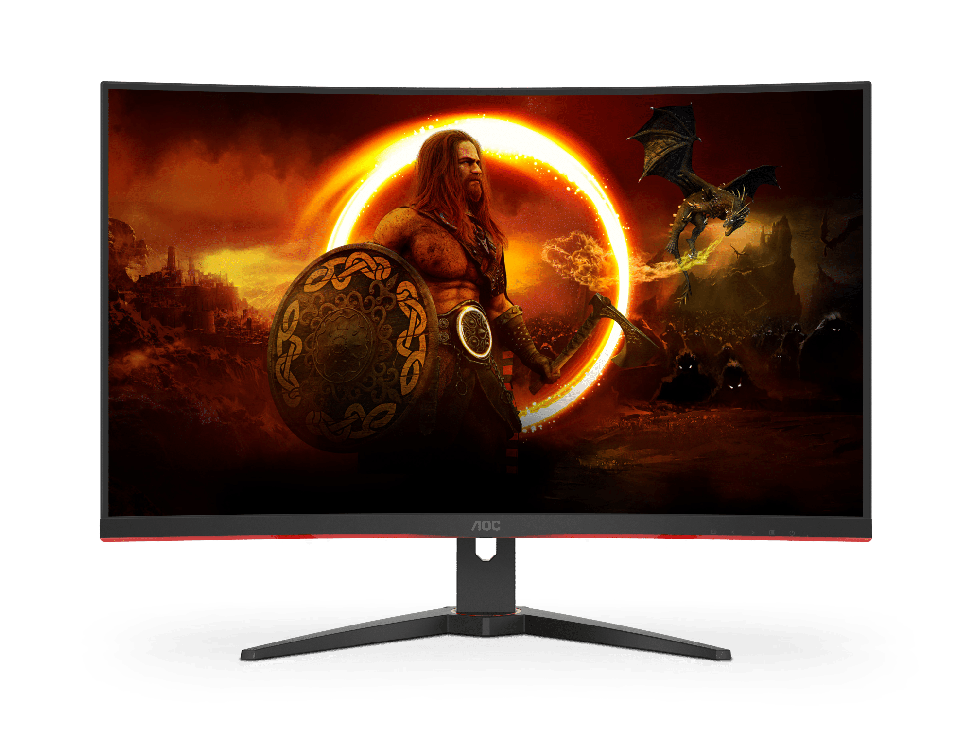 AOC FRAMELESS CURVED GAMING LED 32" C32G2ZE
