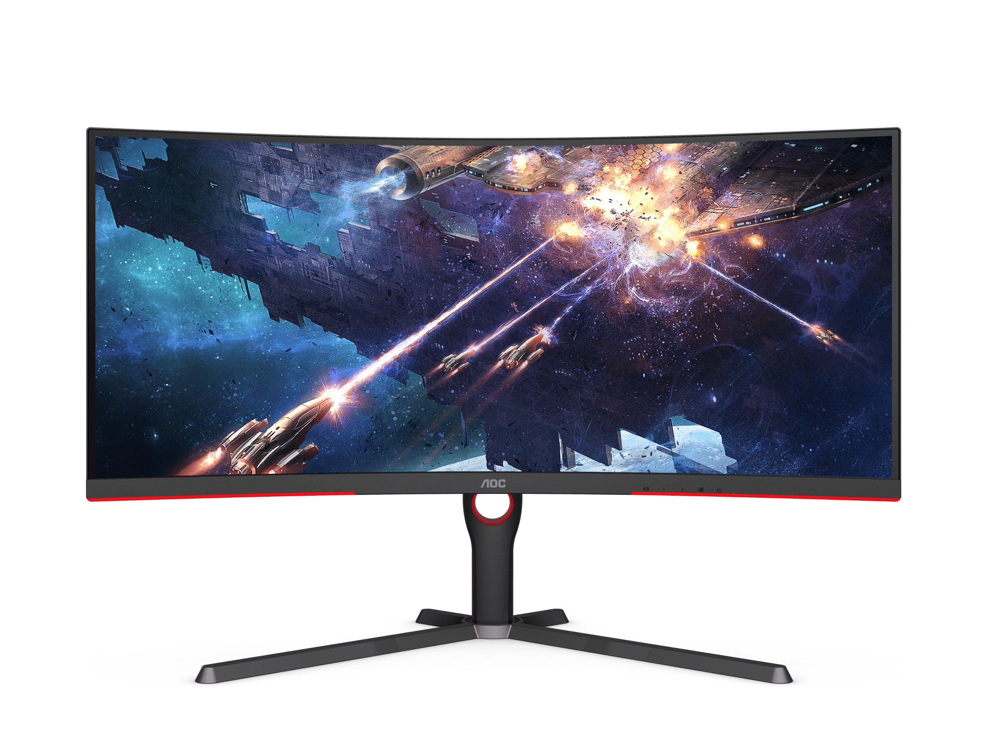 AOC FRAMELESS CURVED GAMING LED 34” CU34G3S