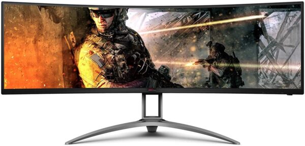 AOC FRAMELESS CURVED GAMING LED 49” AG493UCX2