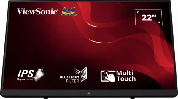 VIEWSONIC FRAMELESS PORTABLE 10-POINT TOUCH SCREEN LED 22” TD2230