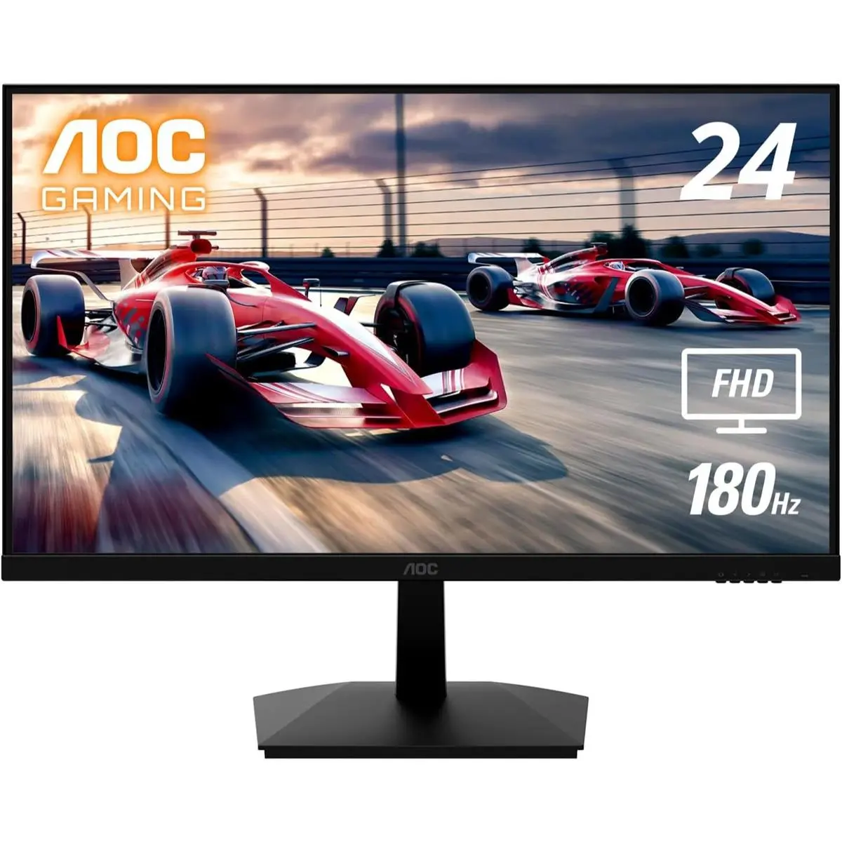 AOC 3-SIDED FRAMELESS GAMING LED 24" 24G15N