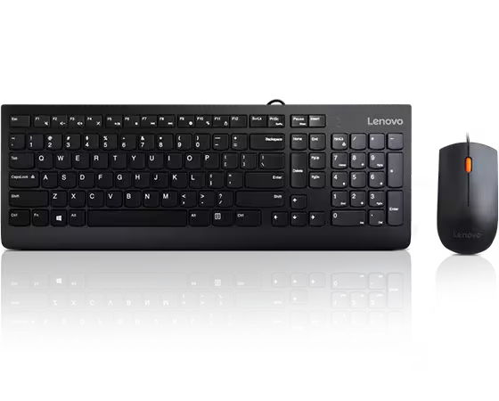 Lenovo 300 USB Combo Keyboard & Mouse - US English (103P)