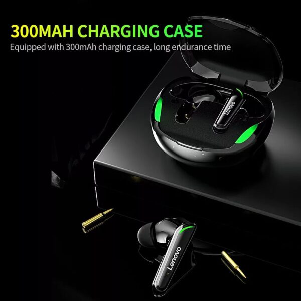 LENOVO XT92 WIRELESS BT5.1 GAMING EARBUDS IN-EAR HEADPHONES WITH 10MM SPEAKER UNIT - Image 3