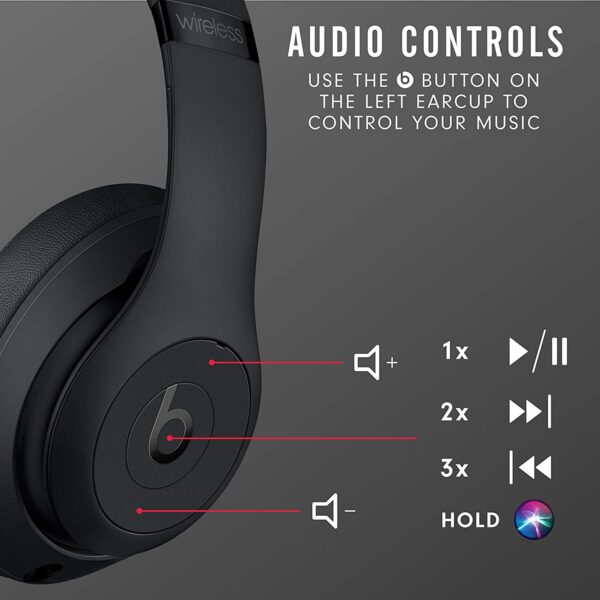 BEATS BLUETOOTH WIRELESS STUDIO 3 HEADPHONE - Image 4