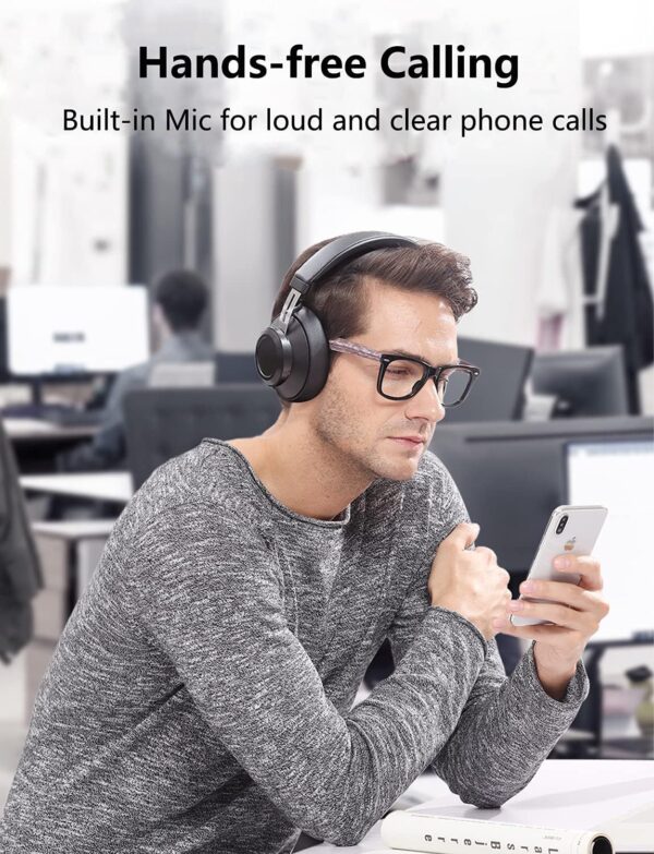 Bluedio BT5 Wireless Headphone And Wired Stereo Bluetooth Over-Ear Headset With Built-In Microphone - Image 2