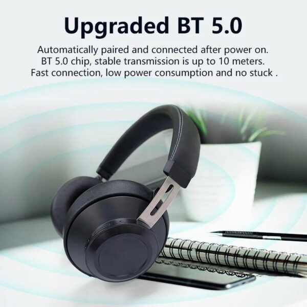 Bluedio BT5 Wireless Headphone And Wired Stereo Bluetooth Over-Ear Headset With Built-In Microphone