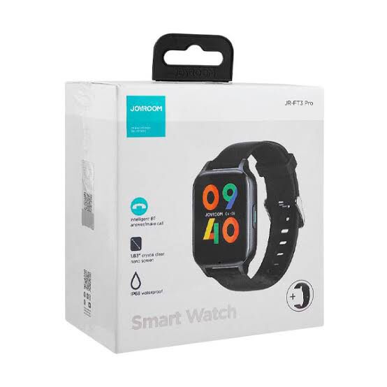 Joyroom-Ft3 Pro Fit-Life Series Smart Watch (Answer/Make Call)-Dark With Smart-Time Pro App