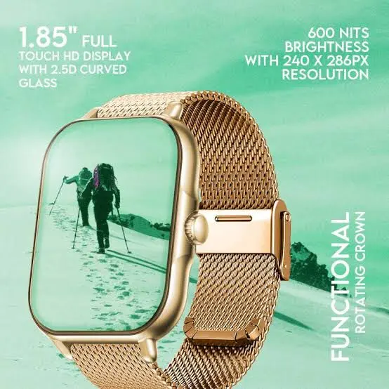 Joyroom-Ft5 Pro Fit-Life Series Smart Watch (Answer/Make Call)- With Smart-Time Pro App Roze Gold - Image 5