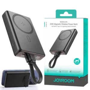 Joyroom Jr-Pbm01 20w Power Bank 10000mah With Built-In Cable&Kickstand (1 Type-C 2 Lightning )
