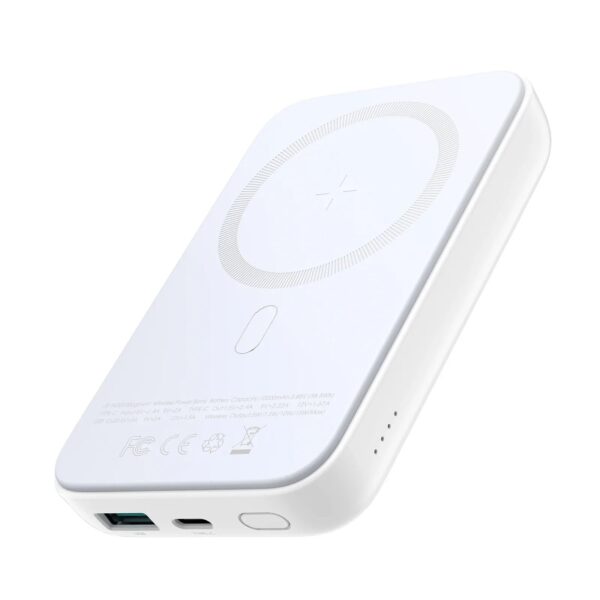 JOYROOM JR-W020 Magnetic Wired + Wireless 2-In-1 Design Wireless Power Bank 10000MAH