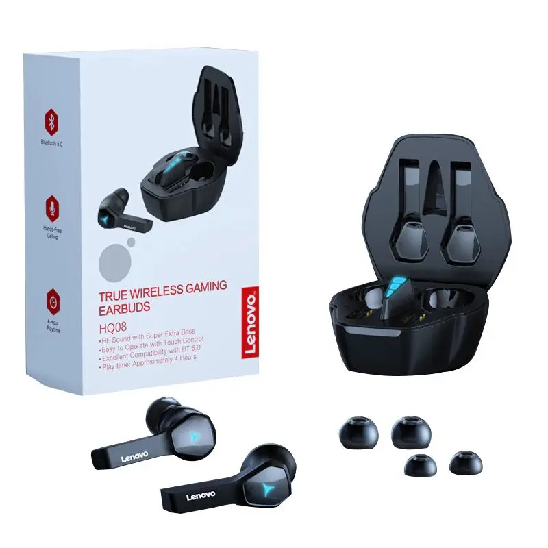 LENOVO HQ08 TRUE WIRELESS GAMING EARBUDS - Image 4