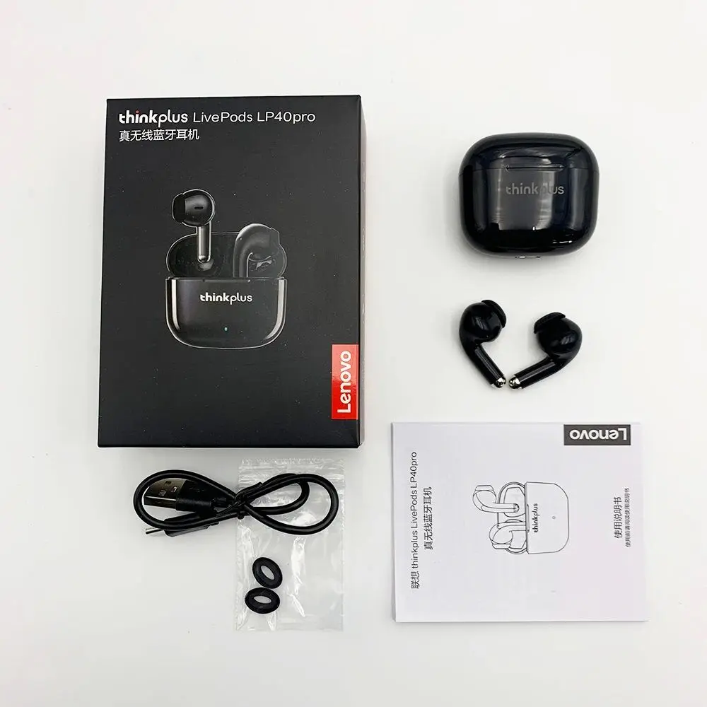 LENOVO LP40 PRO TWS EARPHONES WIRELESS BLUETOOTH 5.1 - Image 2