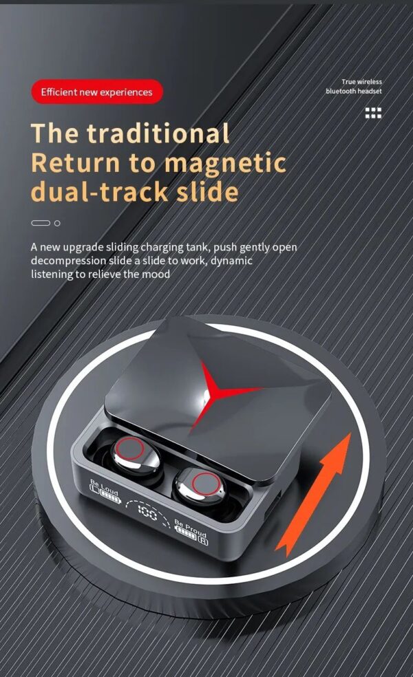 M90 PRO EARBUDS TWS BLUETOOTH 5.2 - Image 2