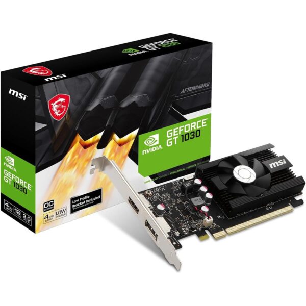 MSI  GeForce GT 1030 4GB D4 LP OC