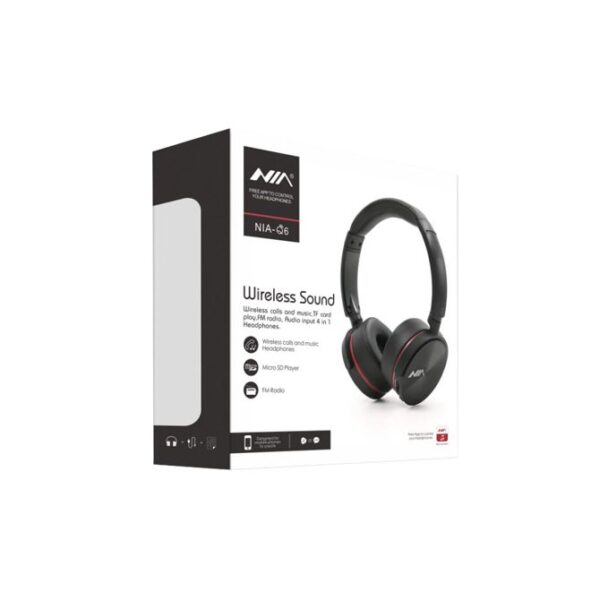 NIA Q6 BLUETOOTH WIRELESS HEADPHONE