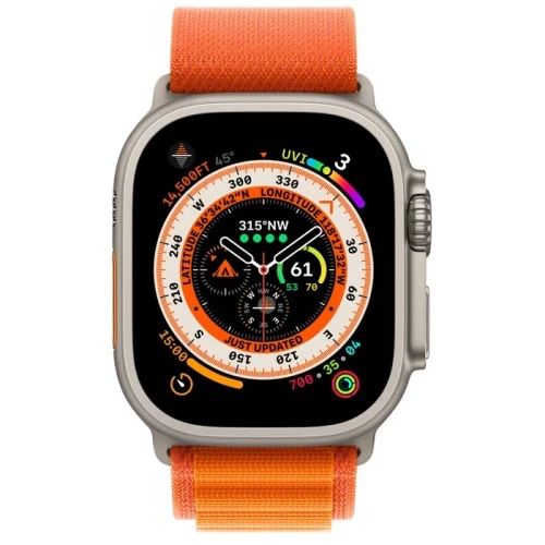 S8 Ultra Max Series 8 Smart Watch Ultra AI Voice Watch 2.08 Inch Bluetooth Call Wireless Charging Watch WITH HryFine APP Orange