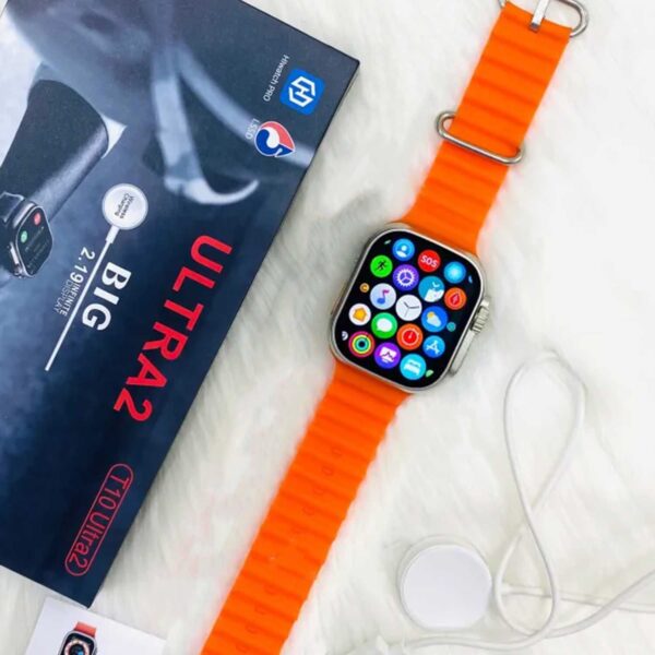 T10 Ultra 2 Smart Watches 2.19 Inch 49mm Straps Bt Call With Hiwatchpro App - Image 2