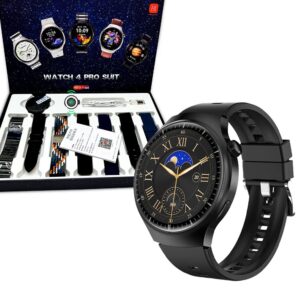 Watch 4 Pro Suit Smartwatch WITH 7 Beautiful STRAPS