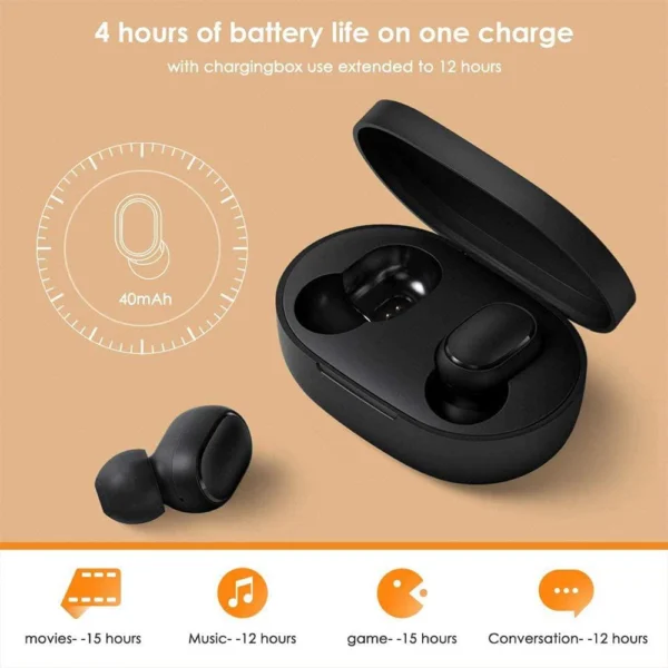 Bluetooth Earphones Xiaomi Basic Earphones XIAOMI MI TRUE WIRELESS