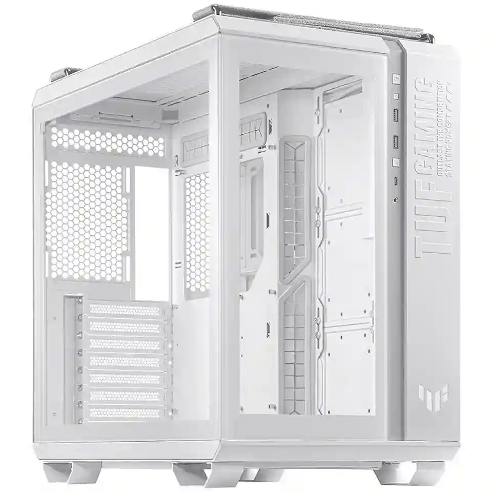 Asus Tuf Gaming GT502 Mid-Tower ATX Case - (Black & White) 2 Asus Tuf Gaming GT502