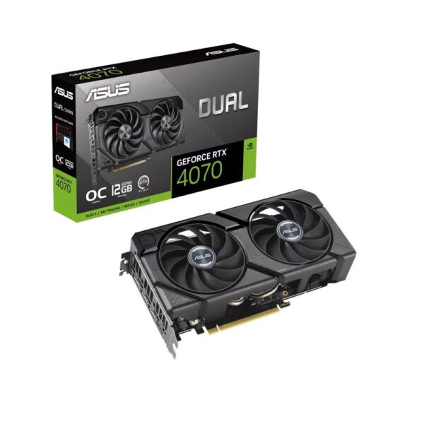 ASUS Dual GeForce RTX™ 4070 EVO OC Edition 12GB GDDR6X