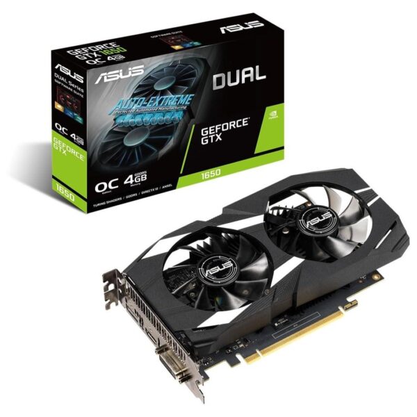 Asus Dual GeForce GTX 1650 OC Edition 4GB EVO Graphics Card