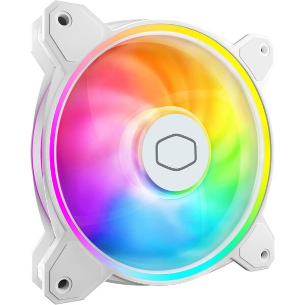 Cooler Master MasterFan MF140 Halo² White Edition ARGB 140mm Case Fan