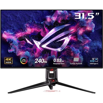 Asus ROG Swift OLED PG32UCDM 4K 31.5" QD-OLED Gaming Monitor - 240Hz 0.03ms G-Sync VESA DisplayHDR 400 True Black