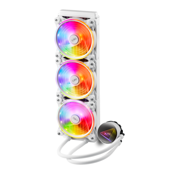 XPG Levante X 360 ARGB AIO Liquid CPU Cooler - White