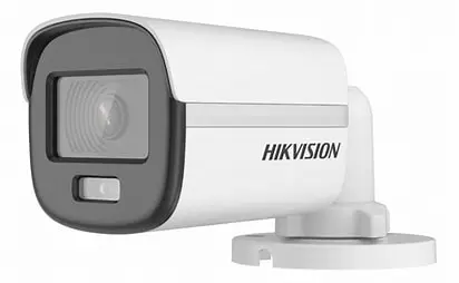 Hikvision 2MP ColorVu Audio Fixed Mini Bullet Camera DS-2CE10DF0T-PFS