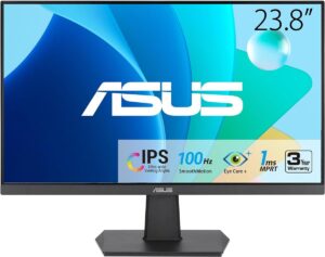 Asus VA24EHF 24" FHD IPS 100Hz Eye Care Gaming Monitor