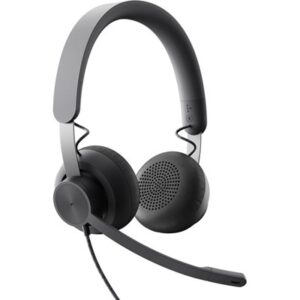 Logitech ZONE Wired USB-C Headset with USB-A Adapter 981-001096 Teams Version