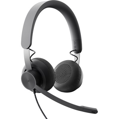 Logitech ZONE Wired USB-C Headset with USB-A Adapter 981-001096 Teams Version