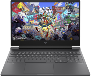 HP Victus Gaming 16 R0074TX - Raptor Lake - 13th Gen Core i7 13700HX (16 Core) Processor 16GB 512GB SSD 8-GB NVIDIA GeForce RTX4060 GDDR6 GC 16.1" FHD 1080p IPS 165Hz Micro-Edge Display B&O 1-Zone RGB BKB TPM W11
