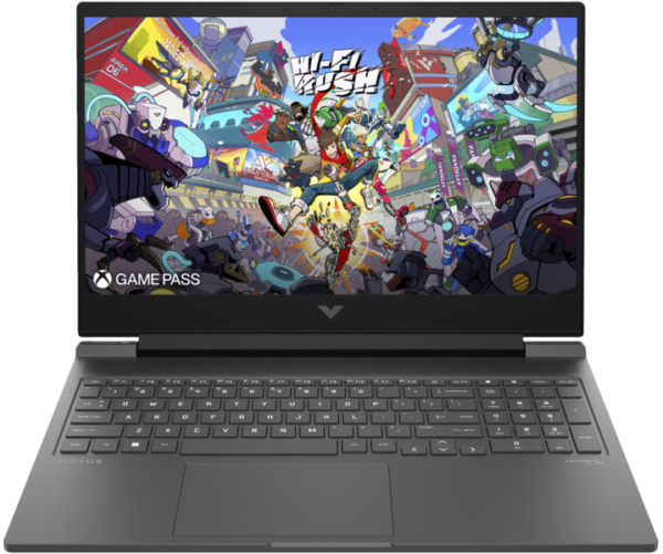 HP Victus Gaming 16 R0074TX - Raptor Lake - 13th Gen Core i7 13700HX (16 Core) Processor 16GB 512GB SSD 8-GB NVIDIA GeForce RTX4060 GDDR6 GC 16.1" FHD 1080p IPS 165Hz Micro-Edge Display B&O 1-Zone RGB BKB TPM W11