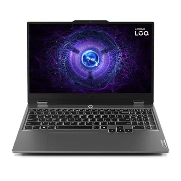 Lenovo LOQ 15IRX9 Intel® Core™ i5-13450HX 13th GEN – 16GB DDR5 RAM / 512GB SSD | 15.6″ WUXGA FHD 100% sRGB 144Hz G-SYNC® IPS Display | GeForce RTX 3050 6GB GDDR6 GPU | FreeDOS | GAMING Laptop (Luna Grey)