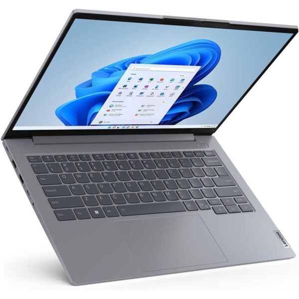 Lenovo ThinkBook 14 G6 IRL Intel® CoreTM i5-1335U 1x 8GB SO-DIMM DDR5-5200 512GB SSD M.2 2242 PCIe® 4.0x4 14" WUXGA (1920x1200) IPS 300nits Anti-glare, 45% NTSC Backlit, English NO OS Arctic Grey (1 Year Warranty) - Image 4