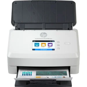 HP ScanJet Enterprise Flow N7000 SNW1 (Official Warranty) | 4.3 Inch Color Touchscreen - One-Pass Duplex Scanning