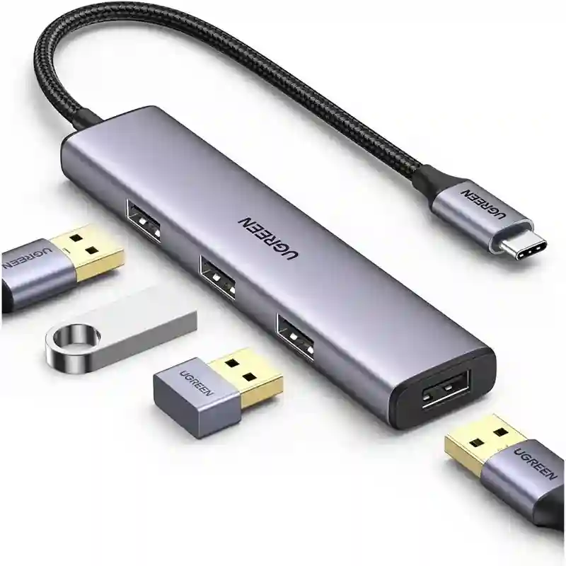 USB C to 4 Port