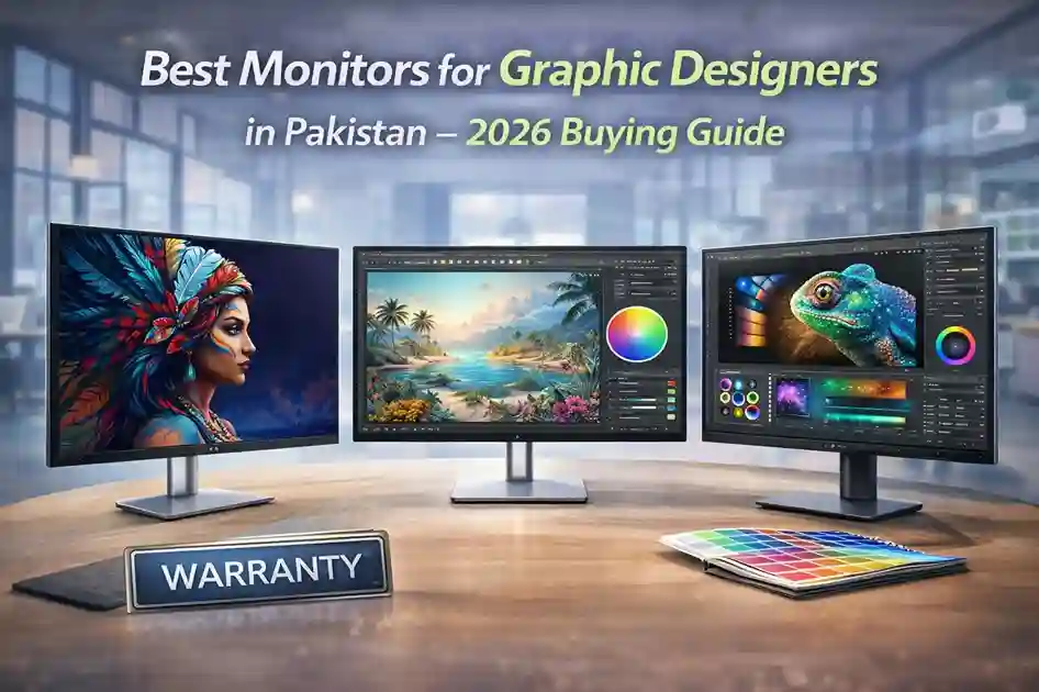 Best Monitors for Graphic Designers in Pakistan – 2026 Buying Guide 7 Monitors for graphic designers