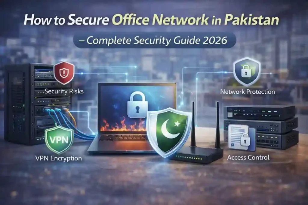How to Secure Office Network in Pakistan – Complete Security Guide 2026 4 secure office network