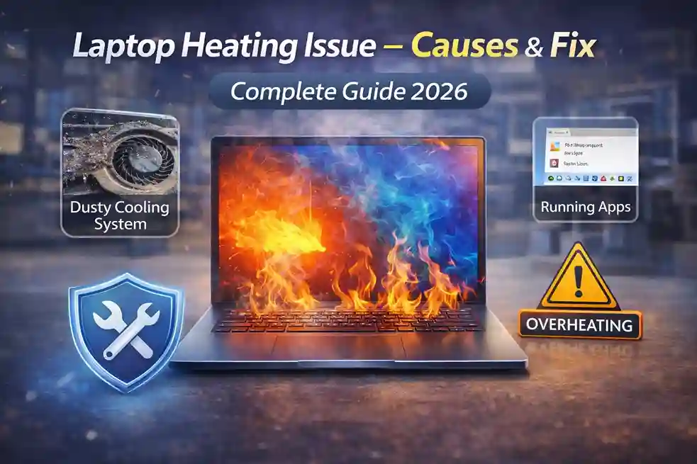 Laptop Heating Issue – Causes & Fix | Complete Guide 2026 5 laptop heating issue