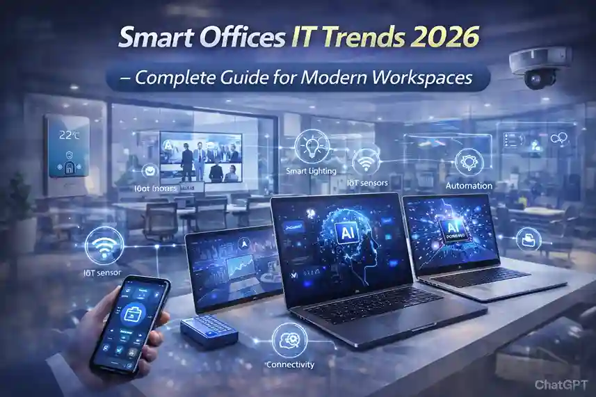 Smart Offices IT Trends 2026 – Complete Guide for Modern Workspaces 2 smart offices