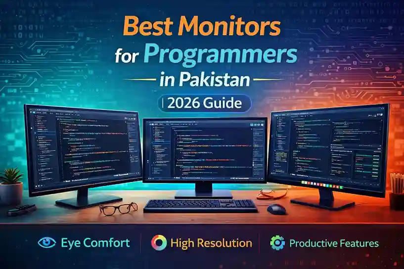 Best Monitors for Programmers in Pakistan | 2026 Guide 3 Best monitors for programmers