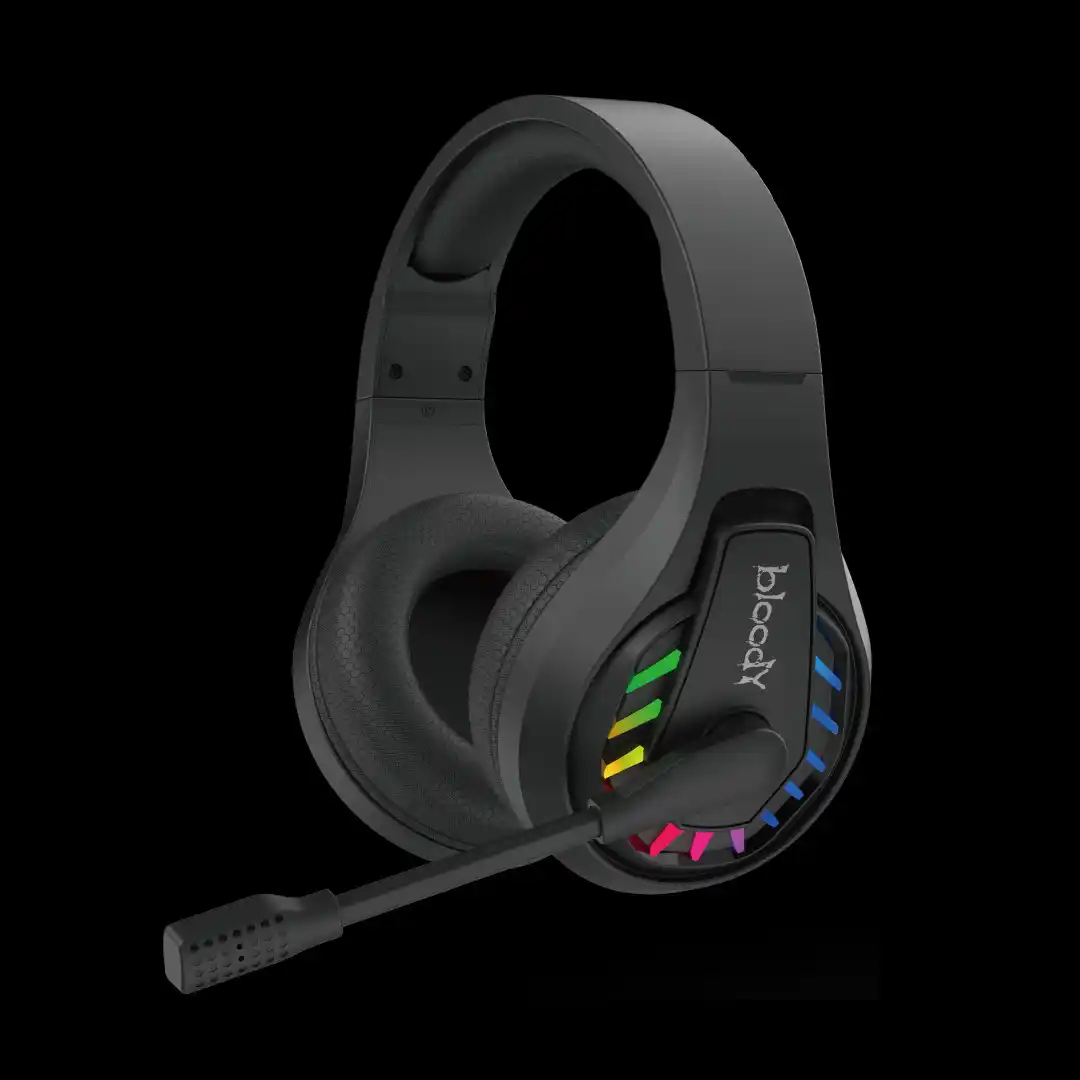 Bloody GR230 All-in-One 2.4G+BT v5.2 RGB Gaming Wireless Headset Black 1 Bloody Gr230 wireless