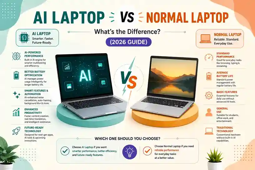 ai laptop vs normal laptop