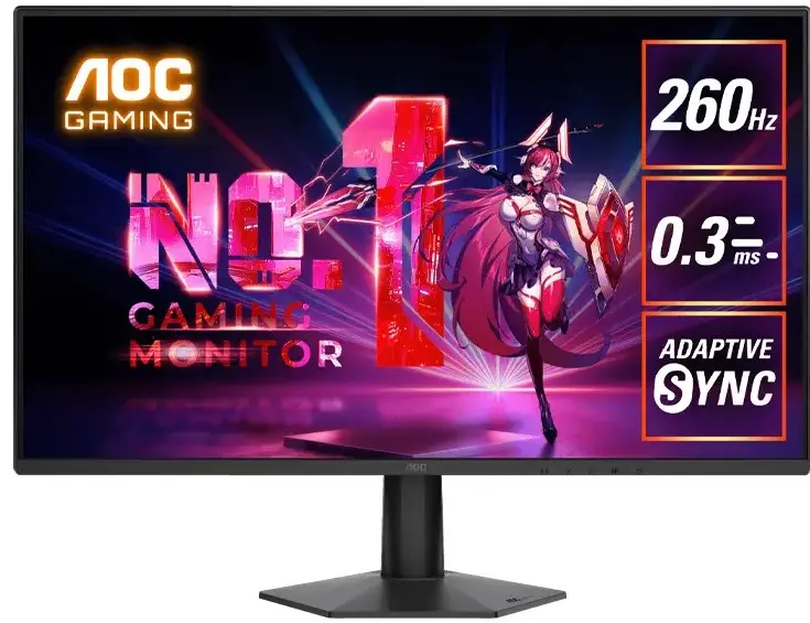 AOC FRAMELESS ESPORTS GAMING LED 27" 27G50Z 1 AOC 27G50Z 27 inch